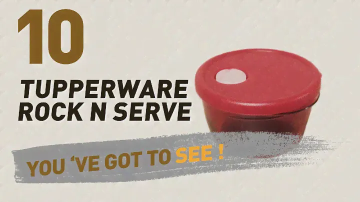 Tupperware Rock N Serve Video Collection // New & Popular 2017