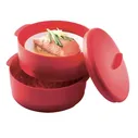 Пароварка двухуровневая красная Tupperware кэшбэк