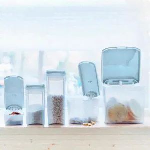 Компактус Новинка 2,2л. с голубой крышкой 1шт - Tupperware-0