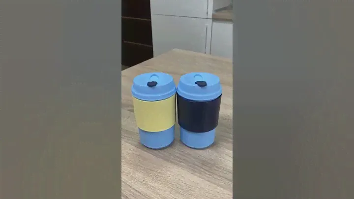 Tupperware eco cups.