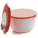 🛍 Сушилка для салатов Tupperware, 3,8 л, белая, красная