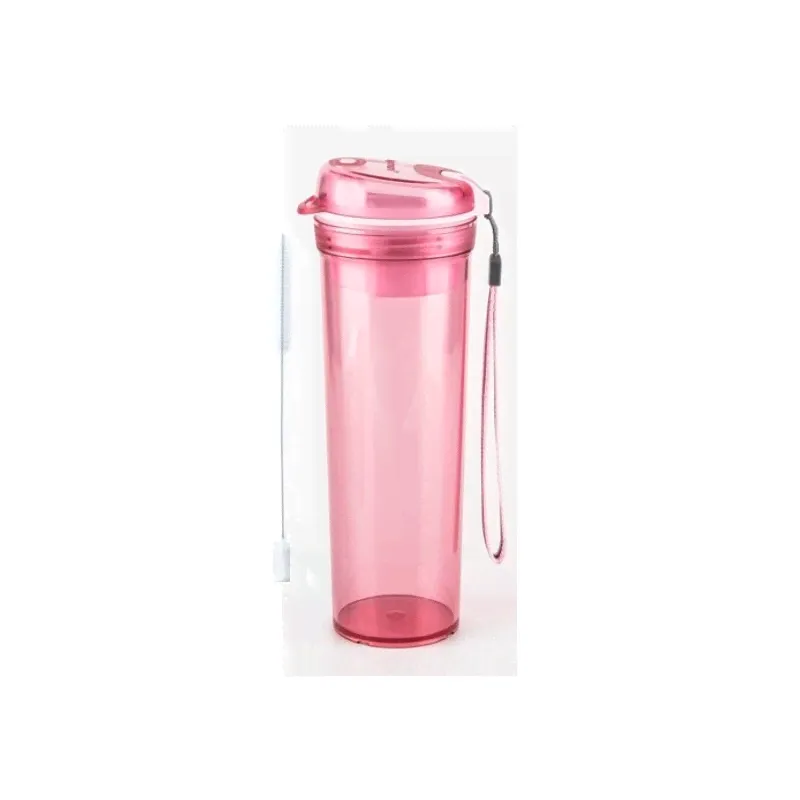 Бутылка Глэм с ситечком 600мл красная Tupperware-0