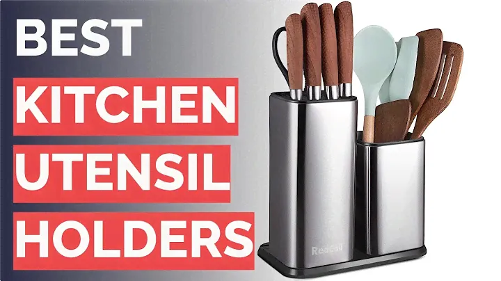 🌵 10 Best Kitchen Utensil Holders (Chef-Reviewed)