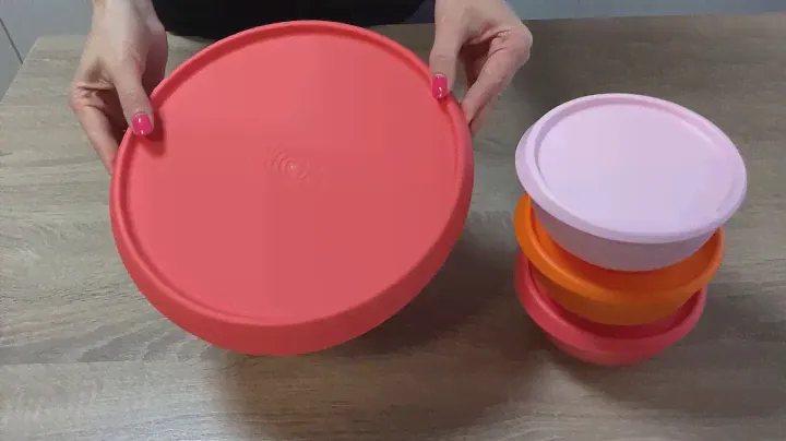Tupperware Kā atvērt un aizvērt  bļodas Kokons. Как открыть и закрыть чаши Кокон.