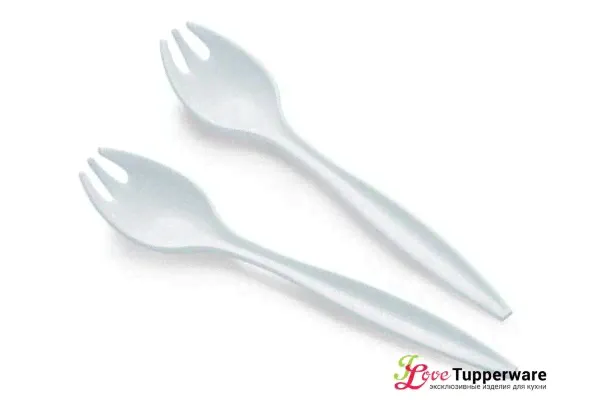 Салатная пара Аллегро белая Tupperware-0