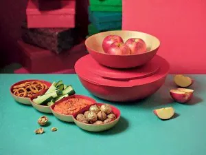 Менажница Аллегро цв.красное золото - Tupperware-1