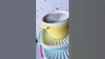 SET TÁPERS HERMÉTICOS SENSACION BOWL VINTAGE TUPPERWARE