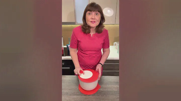 Как работает центрифуга Tupperware