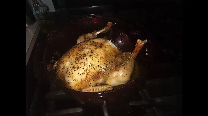 Rotisserie Chicken in the Tupperwave Stack Cooker with Angie's Pantry