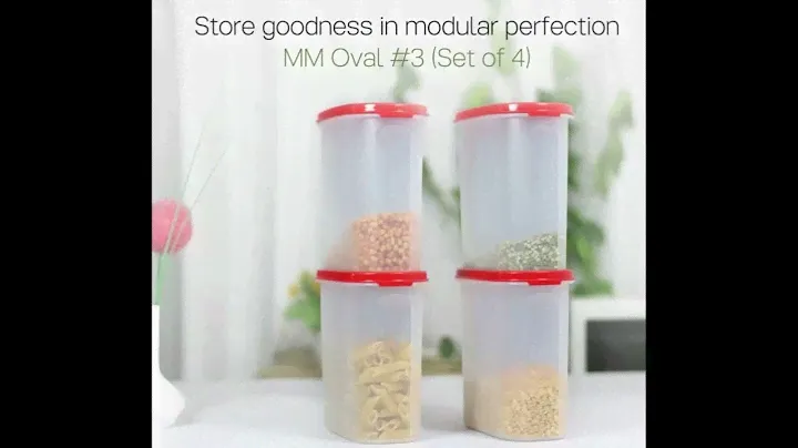 Tupperware Dry Storage - MM Oval #3 1.7L (SF8)