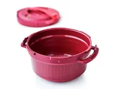 Скороварка Tupperware для микроволновой печи Супер-повар 3л, Красный