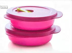 Контейнер Новая волна 400мл. для разогрева в свч цв.амарант - Tupperware™