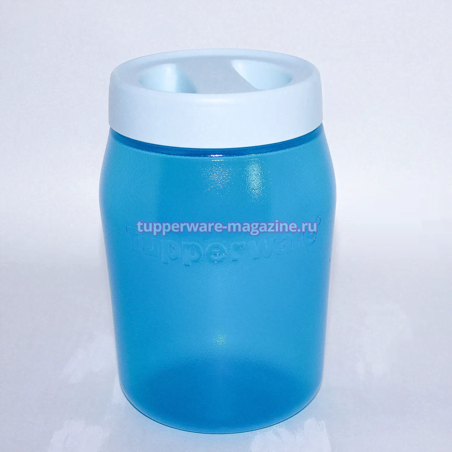 Чудо-банка Tupperware 1,5 л в голубом цвете