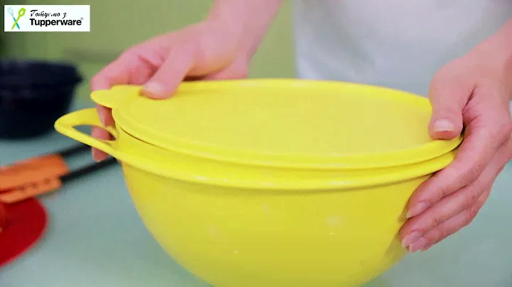 Виды крышек контейнеров Tupperware