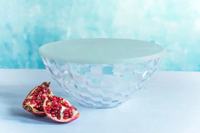 Чаша Бриллиант 2 л бирюзовая крышка - Tupperware 1 шт