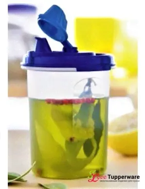Компактус круглый 400мл для жидкостей Tupperware-0