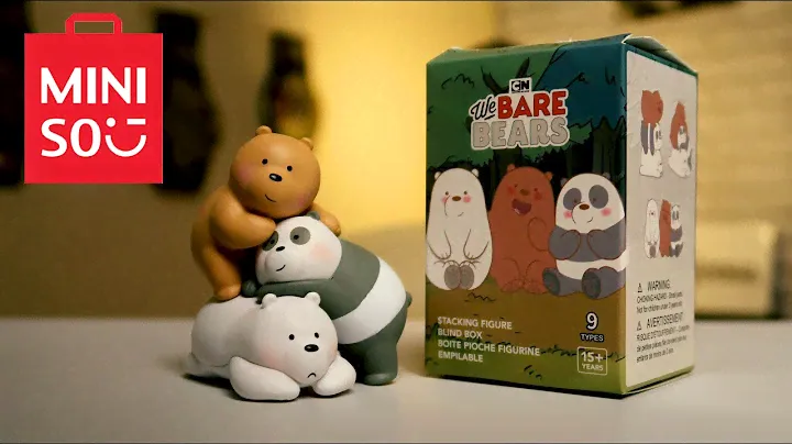 MINISO Blind Boxes Collectibles | We Bare Bears | PART 1