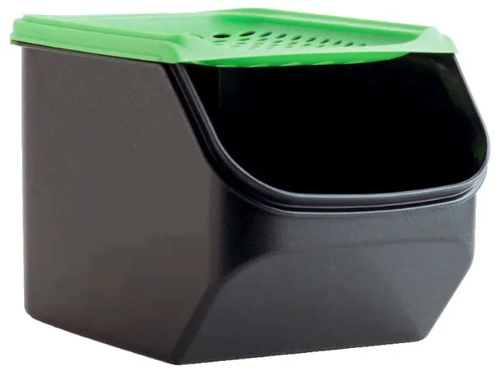 Tupperware Контейнер "Дыхание" 3000 мл черный/зеленый