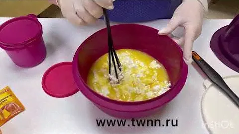 Творожный кекс. Силиконовая форма Чудо Tupperware