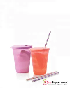 Стакан Очарование с отверстием в крышке (330мл*2шт) Tupperware
