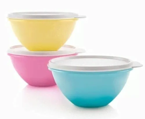 Набор чаш Tupperware "Брауни" (775 мл; 1л; 1,75 л)-0