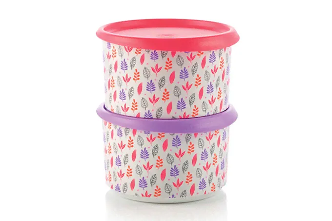 Емкость В одно касание 940мл - Tupperware сирень-0