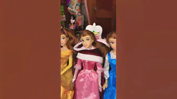 Belles 🌹🥀📖 #barbie #elsa #figurines #disney #frozensisters #funkopop #disneycharacter #doll #toys