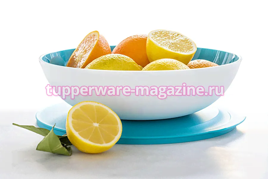 Чаша Аллегро 1,5л - Tupperware голубая